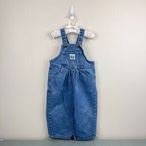 Vintage Liberty Blue Jean Garden Overalls 2T